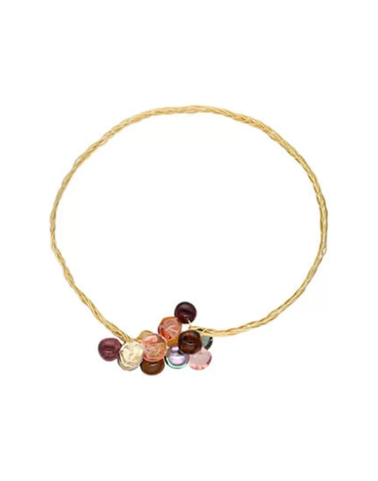 Gargantillas De Perlas | Majorica Choker Ajustable Corfu Con Perlas Y Cristal De Murano