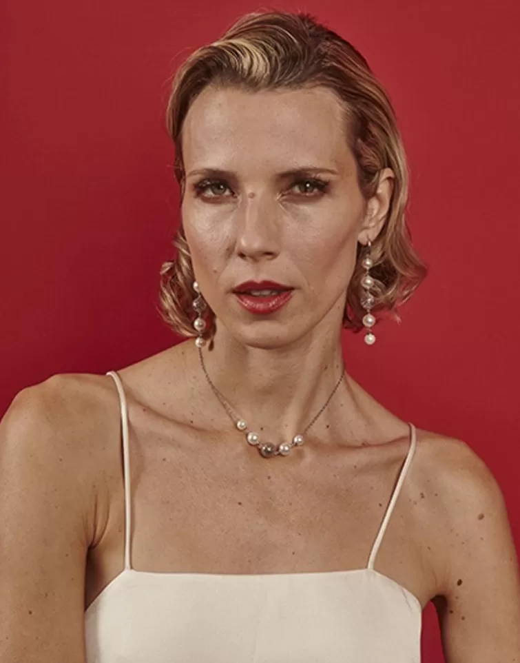 Collares Para Boda | Majorica Collar Eternal Con Perlas Redondas Y Bola Calada En Plata