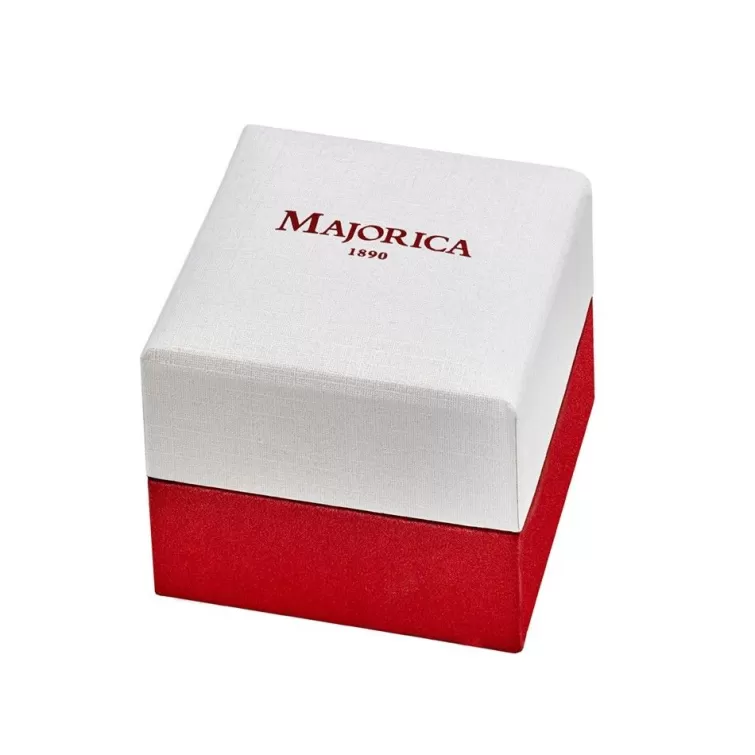 Pendientes De Botón | Majorica Pendientes Oro 18K Taylor Con Perla Blanca 4Mm Y Cierre De Rosca